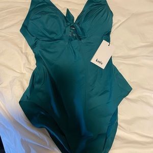 Knix Peekaboo bathing suit